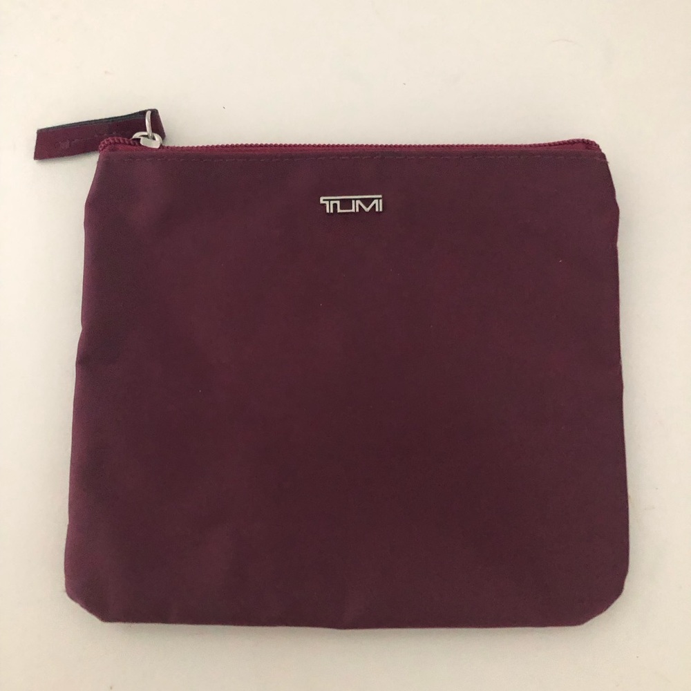 Tumi Plum Zipper Case
